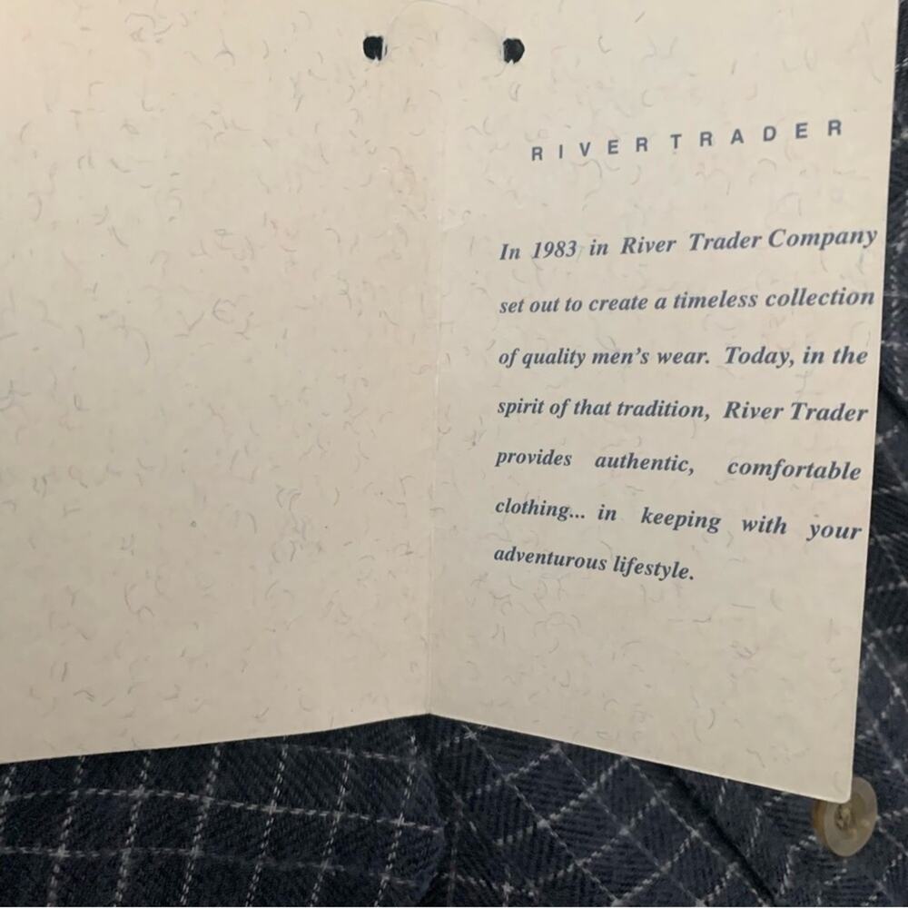 NWT River Trader Quilted Filler Button Down Shirt… - image 7